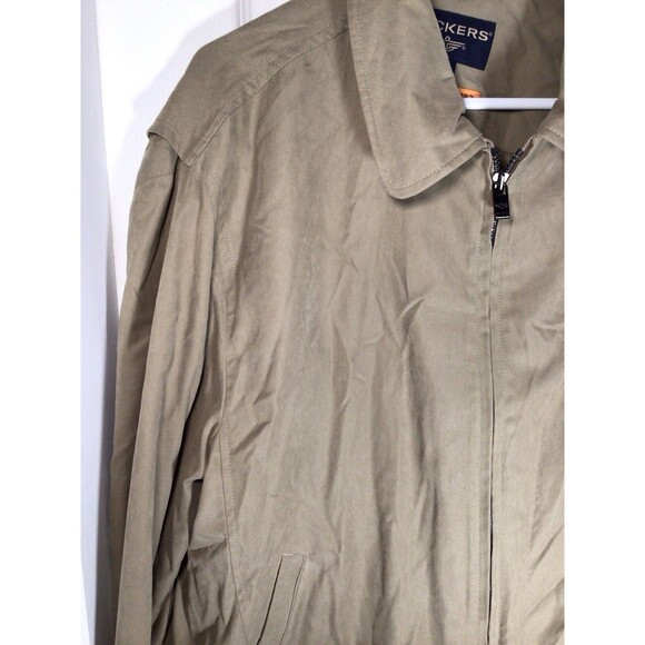 Vintage Dockers Stain Defender Windbreaker Bomber Jacket XL Men - Picture 4 of 16